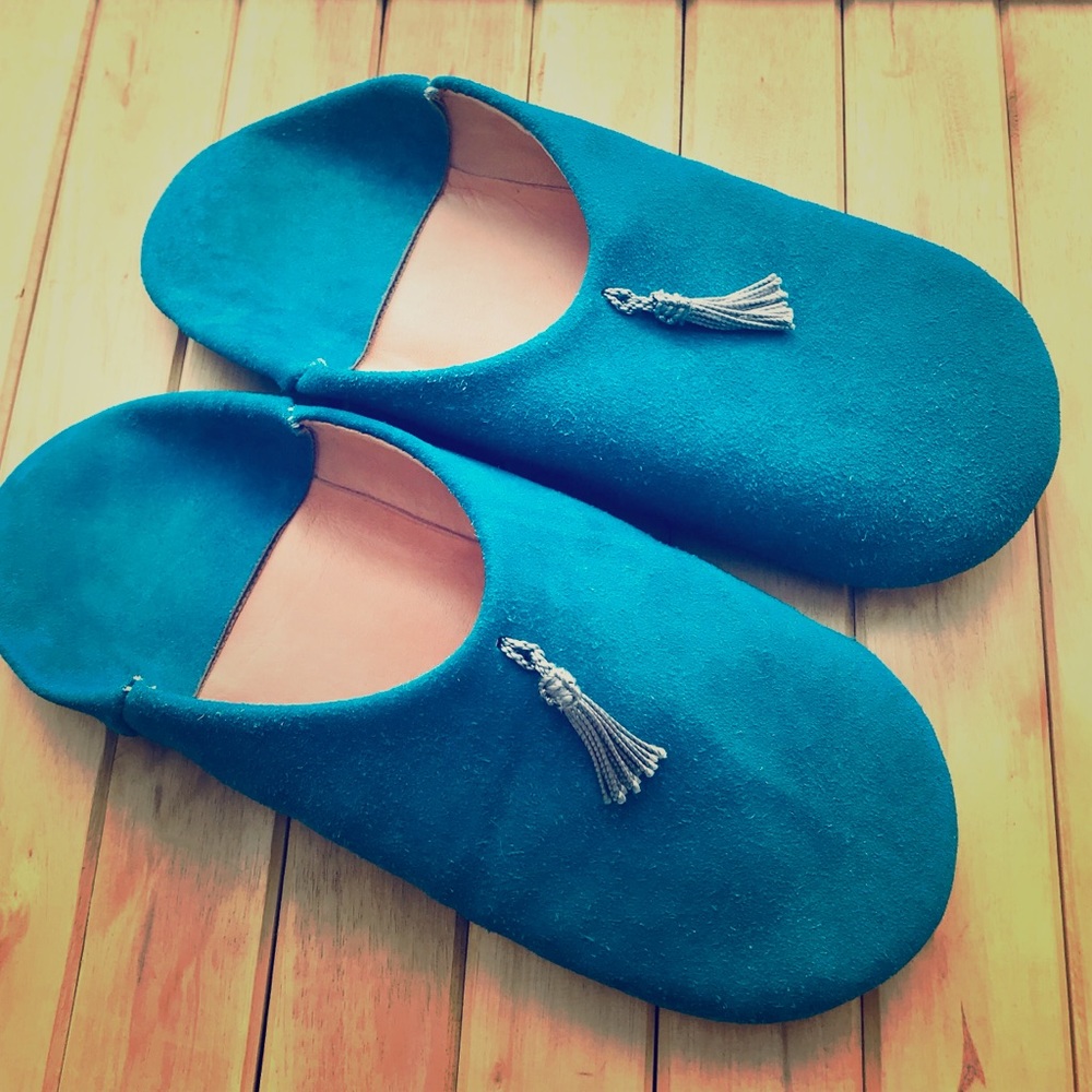 Moroccan Babouche Slipper, Shoes Slides. Fairtrade